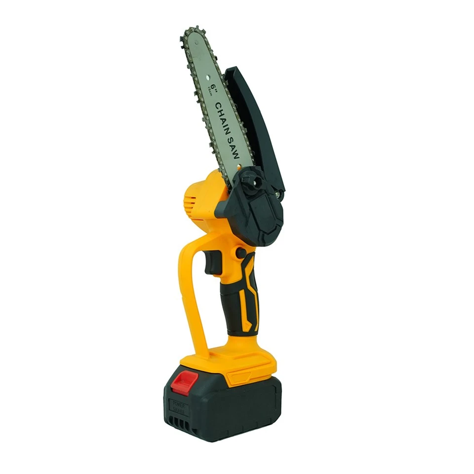 Máy cưa xích mini 6 inch có bảo vệ tay đầy đủ